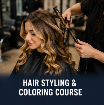 Hair Styling and Coloring Course